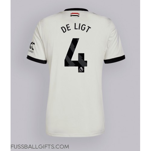 Manchester United Matthijs de Ligt #4 Fußballbekleidung 3rd trikot 2024-25 Kurzarm